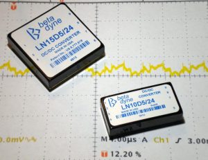 Ultra Low Noise 10W and 15W DC/DC Converters